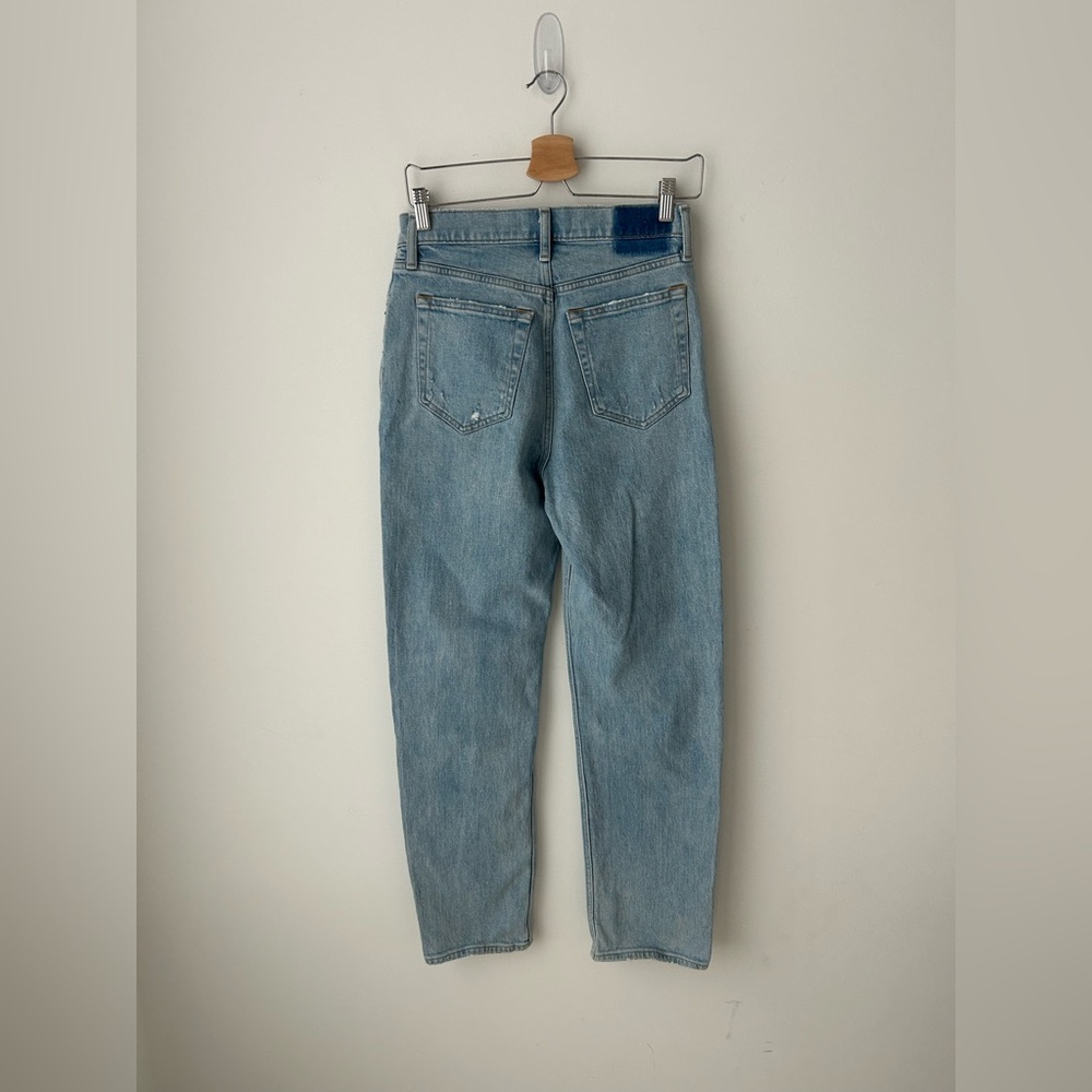 Abercrombie and fitch The dad high rise cross cross light wash - Picture 5 of 9